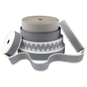 Knitted Mattress <b>Tape</b> Smooth Sewing Polyester <b>Edge</b> <b>Tape</b> for Automatic Mattress Production - Product Image 1