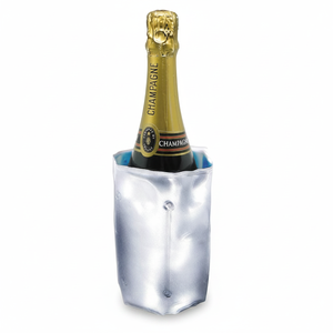 Enfriador de botellas de cuello de moda de gran capacidad para cierre de Velcro, Asa plegable, bolsa de vino de lona, comida de viaje, vino, leopardo - Product Image 2