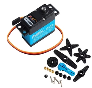 Servomoteur RC numérique 7,4 V à couple élevé, entièrement <span class=keywords><strong>en</strong></span> acier, étanche, 180 degrés, OEM, 35 kg, pour modèles <span class=keywords><strong>de</strong></span> voitures DIY <span class=keywords><strong>en</strong></span> métal - Product Image 3