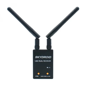 Accesorios para Drones, Receptor FPV de Canal Completo UVC 5.8G 150CH, Antena Dual, Control OTG, Sistema de Recepción de Audio FPV, Material EVA - Product Image 2