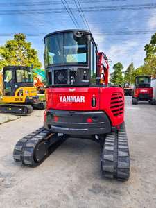 Miniexcavadora Usada Yanmar Vio55-6A de 5.5 Toneladas, Fabricada en Japón, Miniexcavadora de Cadenas de Goma Yanmar Vio55-6 Usada Vio55 - Product Image 3