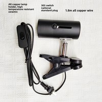 Lampu Pemanas Reptil untuk Kandang Kura-kura dengan Lampu UVB/UVA & Sterilisasi Cahaya Spektrum Penuh 3-in-1 (Bohlam & Dudukan)