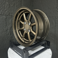 Jantes en alliage forgé X-RIMS 5x114.3 5x112 15-20 pouces à rayons bronze pour JDM Classic