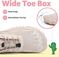 Chaussures aquatiques unisexes pieds nus, dessus en maille, séchage rapide, chaussettes aquatiques légères et respirantes, idéales pour l'été, la plage et les activités de plein air