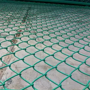Sıcak daldırma galvanizli zincir bağlantı tel örgü çit ve çin fabrikadan rhomboid tel örgü
