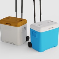 Glacière-chariot multifonctionnelle portable LIHENG 30L avec poignée et roues pour l'extérieur – Boîte isotherme pour aliments frais