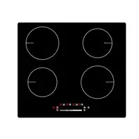 Hcb — appareil de cuisine électrique 6000w, en céramique, à quatre brûleurs, cuisinière de cuisson intégrée, cuiseur à induction commercial/portable