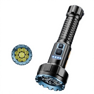 <span class=keywords><strong>Linterna</strong></span> Solar de 30W con 1+8 LED, Resistente al Agua IP65, Recargable por USB, para Exteriores, COB, Camping, Senderismo, Caza, Pesca, Escalada, Aventura - Product Image 2
