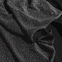 Nouvelle Tendance 2026 : Tissu Extensible Tricoté Lurex Métallique en Spandex, Extensible dans 4 Directions, Idéal pour Robes