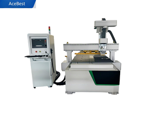CNC ATC Router 3Axis Wood Machine 9KW Spindle Servo Motor Gear Core Components Furniture Manufacturing