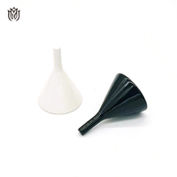 Testeur de parfum et d'huiles essentielles en céramique blanche et noire en forme de cloche, flacon entonnoir pour affichage olfactif