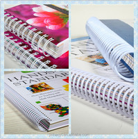 Carnet de voyage classique A5 personnalisé à pois avec spirale pour l'écriture et l'impression