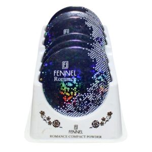 Poudre compacte FENNEL Romance avec miroir, fini lisse, poudre de fond de teint, poudre pour le visage, look lumineux - Product Image 3