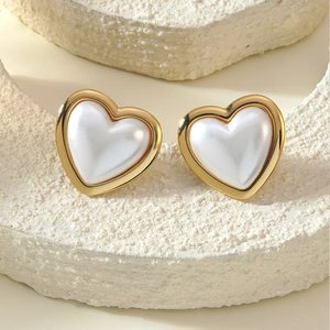 Pendientes Elegantes de Acero Inoxidable 304 con Baño de Oro, Diseño de Corazón, Mariposa, Flor y Formas Geométricas, con Estrellas, para Mujer - Product Image 4