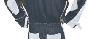 Traje de cuero con chorro de arena, bata hecha de cuero de vaca de primera calidad, forro interior de algodón, 260 gsm - Product Image 6