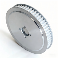 Poulie synchrone robuste de haute précision S5M HTD 5M 5MGT T5 AT5 GT5 5GT, poulie de distribution pas de 5 mm, roue d'entraînement usinée CNC sur mesure