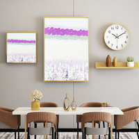 Peinture à l'huile sur toile abstraite moderne personnalisée, paysage, peinture murale peinte à la main, décoration, texture en relief 3D, peinture sur toile
