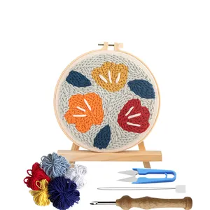 Wholesale Craft Rug Hooking Needlework Punch Needle Fabric for Children