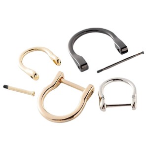 Zinc Alloy Horseshoe Buckle D-Ring Buckle Phillips Screw Rod DIY <b>Bag</b> <b>Accessories</b> Classic Style High Quality - Product Image 1