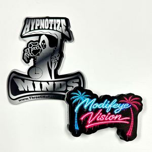 Autocollants en vinyle découpés sur mesure pour la marque, imperméables, résistants aux déchirures, étiquettes promotionnelles adhésives multi-surfaces pour la publicité - Product Image 2