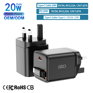 <span class=keywords><strong>Cargador</strong></span> de Pared IBD <span class=keywords><strong>Original</strong></span> PD de 20 W con <span class=keywords><strong>Cable</strong></span> Retráctil Gan, 2 Puertos Tipo C en 1, Carga Rápida para Teléfonos Móviles <span class=keywords><strong>iPhone</strong></span> y Android - Product Image 6