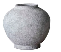 Décoration de table pour la maison, style rustique antique, vase rétro en argile, vases en terre cuite pour arrangements floraux
