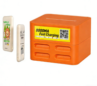 Production de batteries externes partagées par logiciel propre, station de batteries externes partagées / kiosque