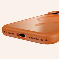 Coque de téléphone givrée avec bouton appareil photo pour iPhone 18 Pro Max 17 Air 16 Pro Max, chargement magnétique sans fil, coque rigide mate antichoc