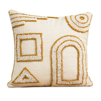 Housse de coussin décorative en toile de coton moderne HY7 pour la décoration de la maison, canapé