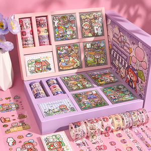 Set de pegatinas de cinta adhesiva Zi Yi <span class=keywords><strong>AKi</strong></span> Sauce, decoración de alto valor, pegatinas Guka con patrones pequeños, gran éxito de ventas transfronterizo - Product Image 2