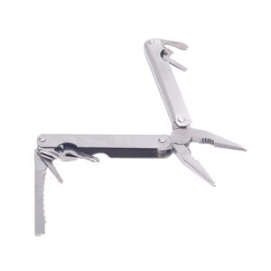 <span class=keywords><strong>Outil</strong></span> <span class=keywords><strong>multifonction</strong></span> pliable tactique - Ensemble de pinces en acier inoxydable avec dénudeur de fils et ouvre-bouteille pour les aventures en plein air - Product Image 4