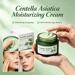 ครีมทา<span class=keywords><strong>หน้า</strong></span>บำรุงผิวจาก Centella Asiatica จากธรรมชาติสำหรับผิวแพ้ง่ายมอยส์เจอร์ไรเซอร์สำหรับผิวหน้าลดริ้วรอยไวท์เทนนิ่งฉลากส่วนตัว - Product Image 4