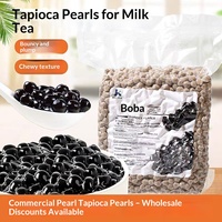 Perles de sucre noir OEM Haoen, rondes, commerciales, originales, pour thé au lait, spécialité perles de cassave, perles d'ambre, personnalisables