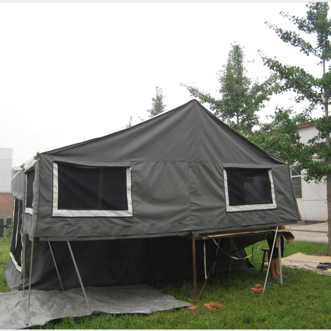 tent hoogslaper Magnolia Covering For Magnolia Playset Exped Outfitter Tarp 4 Storage Bag strength iron poles and Style:Oztent RV-4