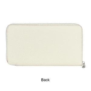 Portefeuille long AndoBag tendance à motif litchi, porte-cartes multi-fentes de couleur unie, sac à main idéal pour un usage quotidien 1732 - Product Image 3