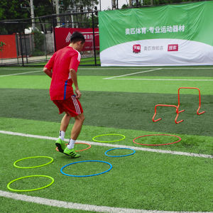 Anneaux d'agilité de football anneaux d'entraînement de vitesse exercice anneau de vitesse cercle de saut cerceaux cercle d'agilité circulaire - Product Image 4