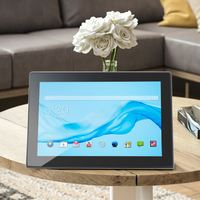 Venta caliente OEM L Shape 8 pulgadas All-in-One Pc Tablet Android 14 Rk3576 4GB + 64GB Poe Fuente de alimentación Tablet con pantalla táctil para negocios