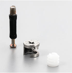 Connecteur <span class=keywords><strong>invisible</strong></span> caché galvanisé 3 en 1 connecteurs de meubles cachés <span class=keywords><strong>vis</strong></span> de connexion d'armoire pour meubles - Product Image 6