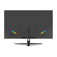 Écran LCD 32 pouces 2K pour jeux, résolution 2560*1440, cadre noir sans bordure, base fixe