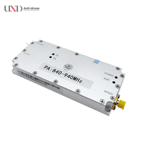 Module amplificateur de puissance RF à techniques avancées 1W~1000W, haute efficacité, large bande 20MHz-20GHz, -40°C +85°C, anti-interférence drone/UAV