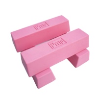Composé de polissage rose violet de haute qualité pour l'acier inoxydable, barre de composé de polissage