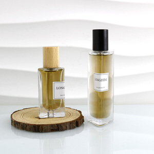 Business Lady Triangle Cosmetic Rectangle 20ml 30ml 45ml Parfum <b>Empty</b> Clear Glass <b>Spray</b> Perfume <b>Bottles</b> with Box - Product Image 4