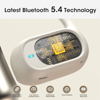 DOQAUS Grosir Earbud Nirkabel Open-Ear Suara HD BT 5.4 Headset Ringan Langsung dari Pabrik untuk Panggilan