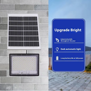 Réflecteur de lumière d'inondation <span class=keywords><strong>solaire</strong></span> à LED 60W 100W 200W Style étoiles IP67 aluminium pour la <span class=keywords><strong>maison</strong></span> cour jardin route éclairage paysager - Product Image 5