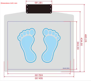 Alfombrilla con Sensor <span class=keywords><strong>de</strong></span> Presión para Pies <span class=keywords><strong>de</strong></span> Alta Densidad FSR - 2048 Puntos <span class=keywords><strong>de</strong></span> Sensorización, Frecuencia <span class=keywords><strong>de</strong></span> Muestreo Personalizable, Software Gratuito - Product Image 2