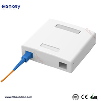 Shenniu — prise murale de porte 86 type FTTH, boîtier pour prise murale en plastique PC et ABS, nouveau design