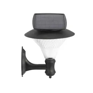 Outdoor 60LED SOLAR Power Path Garden Post Yard Lights