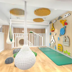 Design of Kindergarten Function Room for Children's Indoor Tables, Chairs, and Supporting Furniture in the Kindergarten