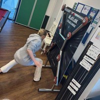 Jeu interactif d'intérieur de vitesse de réaction pliable avec chronomètre de test, défi de dextérité pour carnaval, parcs d'attractions et centres commerciaux