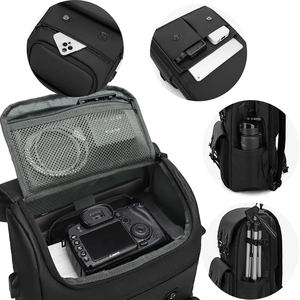 TINYAT SLR <strong>Photography</strong> <strong>Backpack</strong>, Portable, Large Capacity and Waterproof, Can Hold Various Cameras and Laptops - Product Image 4